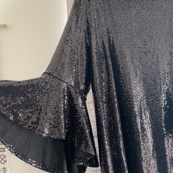 MSK Black Sequin Dress - Picture 2 of 3